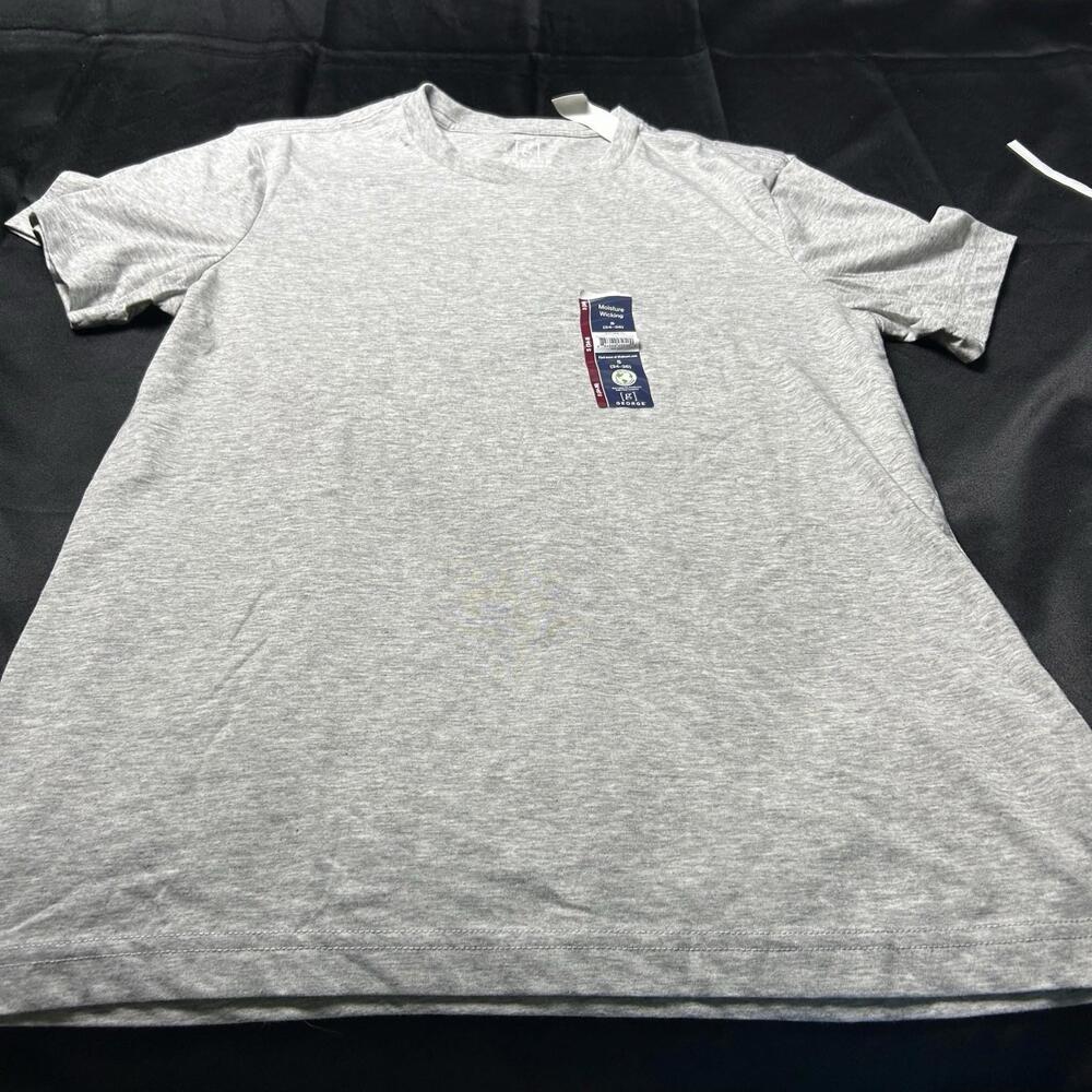 George UNISEX short sleeve grey shirt